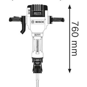 Rušilno kladivo Bosch GSH 27 VC 061130A000