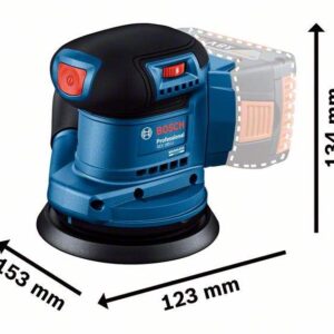 Akumulatorski ekscentrični brusilnik Bosch GEX 185-LI 06013A5021