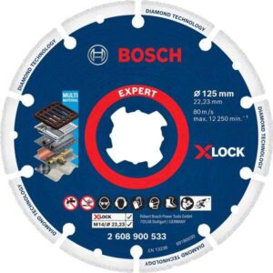 EXPERT Diamond Metal Wheel X-LOCK rezalna plošča Bosch, 125 x 22,23 mm 2608900533
