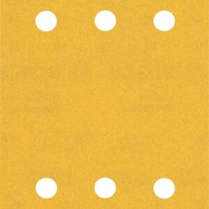 10-delni komplet brusnih papirjev s 6 luknjami Bosch EXPERT C470 za vibracijske brusilnike, 115 x 107 mm, G240 2608900895