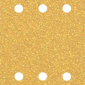 10-delni komplet brusnih papirjev s 6 luknjami Bosch EXPERT C470 za vibracijske brusilnike, 115 x 107 mm, G40 2608900890