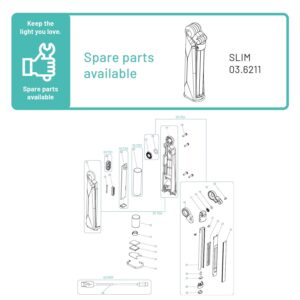 LED ročna svetilka SLIM SCANGRIP SG03.6211