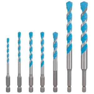 Komplet svedrov EXPERT HEX-9 Multi Construction, 7-delni Bosch 2608902370