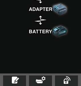 Komunikacijski adapter za XGT akumulatorje ADP12 Makita 1910D9-2