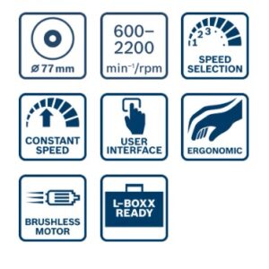Polirni stroj Bosch GPO 12V-77 06019L3000
