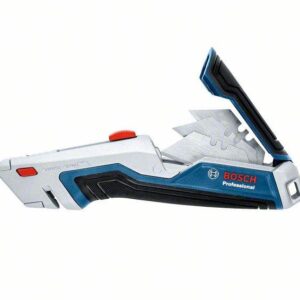 Profesionalni nož z izvlečnim rezilom Bosch + 10 rezil 1600A027M5