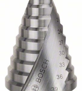Stopničasti sveder HSS; 12 st.; 6-39mm Bosch