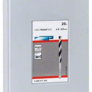 25- delni komplet spiralnih svedrov Bosch HSS PointTeq ProBox 2608577352
