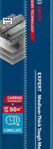 List za sabljasto žago Bosch EXPERT Medium-Thick Tough Metal S 1155 HHM 2608900374