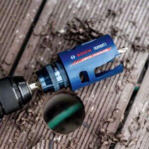 Komplet žag za izrezovanje lukenj EXPERT Construction Material Power Change Plus Bosch 15-delni 2608901950