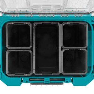 Globok kompaktni organizator s prozornim pokrovom MAKTRAK Makita P-91067