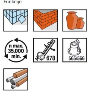 Spiralni sveder Dremel za ploščice 2615056232