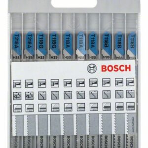 Set vbodnih žaginih listov za les 1/10 Bosch 2607010631