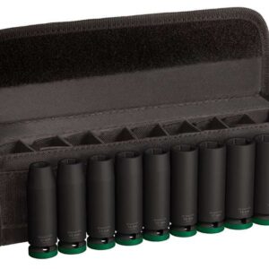 Komplet PRO Impact Socket Set Bosch, 1/2 palca, globok, 9-delni 2608003039