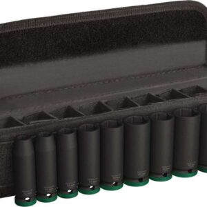 Komplet PRO Impact Socket Set Bosch, 1/2 palca, globok, 9-delni 2608003040