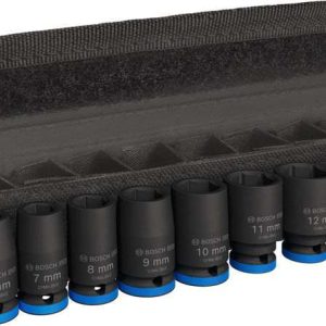 Komplet PRO Impact Socket Set Bosch, 1/4 palca, standardni, 9-delni 2608003034