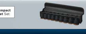 Komplet PRO Impact Socket Set Bosch, 3/4 palca, standardni, 9-delni 2608003041