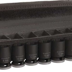 Komplet PRO Impact Socket Set Bosch, 3/8 palca, standardni, 9-delni 2608003036