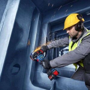 Akumulatorski kotni brusilnik Bosch EXWX18V-15S 06019M6101 (Vpetje X-Lock)