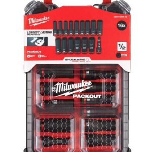 16-delni set nasadnih ključev Milwaukee 4932480943