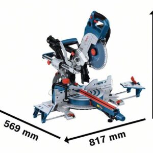 Akumulatorska zajeralna žaga biturbo Bosch GCM 18V-216 DC 0601B47000
