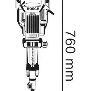 Rušilno kladivo Bosch GSH 16-30 0611335100