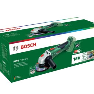 Akumulatorski kotni brusilnik Bosch PWS 18V-70 06033E6001