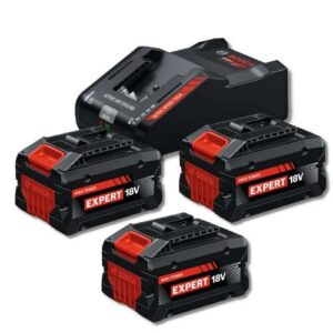 Začetni komplet Bosch Expert 3x EXBA 18V-80 + EXAL18V-160 0615V0005R