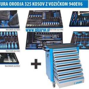 Voziček z orodjem 325 kosov 1011AEV6 Unior 621756