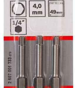 Vijačni nastavek Bosch Extra Hard HEX 4 49mm 2607001733