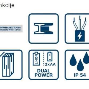 Detektor Bosch GMS 120-27 0601081701