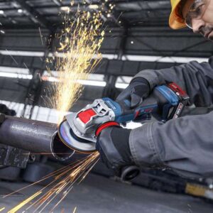 Kotni brusilnik s sistemom X-LOCK Bosch GWX18V-11PS 06019N4400