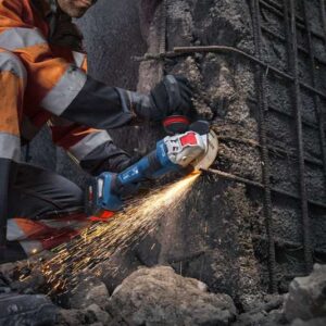 Kotni brusilnik s sistemom X-LOCK Bosch GWX18V-11PS 06019N4400