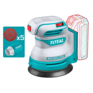 Akumulatorski ekscentrični brusilnik 20V/13000rpm/P20S Total Tools TROSLI2002