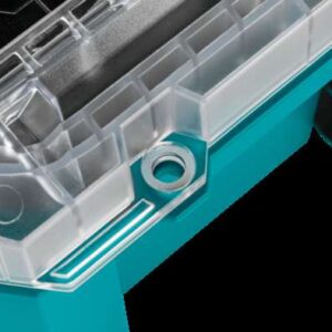 Globok srednji organizator s prozornim pokrovom MAKTRAK Makita P-91045