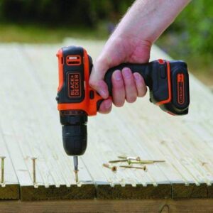 Akumulatorski vrtalnik Black & Decker BDCDD12B