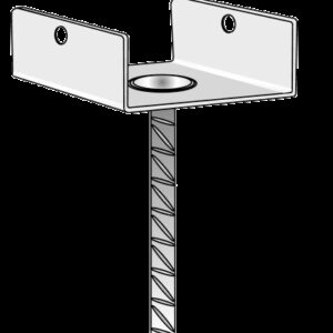 Podstavek za steber s sidrom 101-15