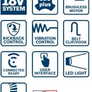 Akumulatorsko vrtalno kladivo Bosch SDS-PLUS GBH 18V-28 CF 0611921003