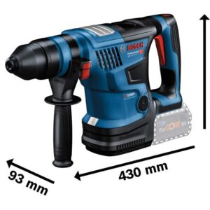 Akumulatorsko vrtalno kladivo Bosch BITURBO SDS-PLUS GBH 18V-34 CF 0611914002