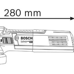 Kotni brusilnik s sistemom X-LOCK Bosch GWX 9-125 S 06017B2000
