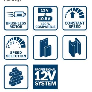 Akumulatorski večnamenski rezalnik Bosch GOP 12V-28 06018B5002