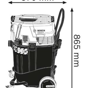 Sesalnik za mokro/suho čiščenje Bosch GAS 55 M AFC 06019C3300
