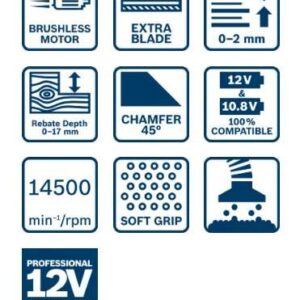Akumulatorski obliči Bosch GHO 12V-20 06015A7001