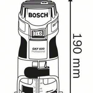 Robni rezkalnik Bosch GKF 600 060160A100