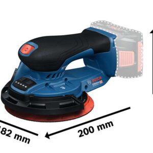 Akumulatorski ekscentrični brusilnik Bosch GEX 18V-150-3 0601372903