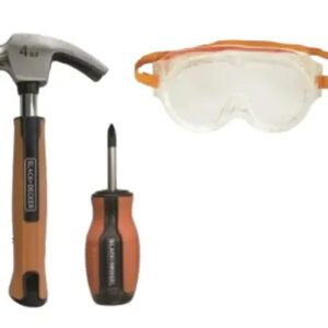 Otroška delovna miza BLACK+DECKER s 3 dodatki 5+ WB002-03