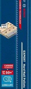 List za sabljasto žago Bosch EXPERT Hard Nail Pallets S1122CHM 2608900387