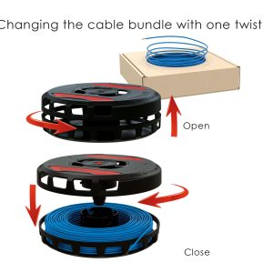 Podajalnik kablov Runpotec 4 kom CB260 10216