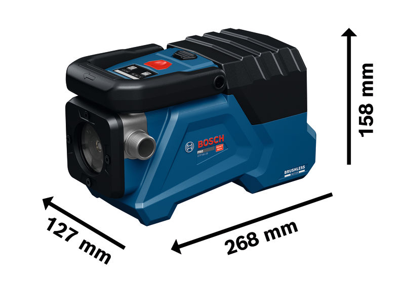 Akumulatorska črpalka za prečrpavanje Bosch PRO GTP18V-28 06019R6000