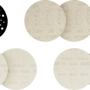 Expert komplet brusnih mrež Bosch M480 za ekscentrične brusilnike, 150 mm, 7 kosov 2608902481